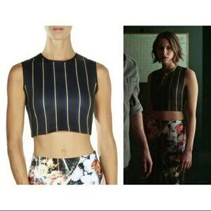 NWOT Clover Canyon George Bernard Crop Top